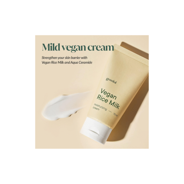Goodal Vegan Rice Milk Moisturizing Cream 70ml | We are authorized wholesaler - Image 3