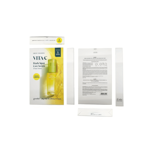 Green Tangerine Vita C Dark Spot Care Serum Sheet Mask 1pcs | We are authorized wholesaler - Image 8