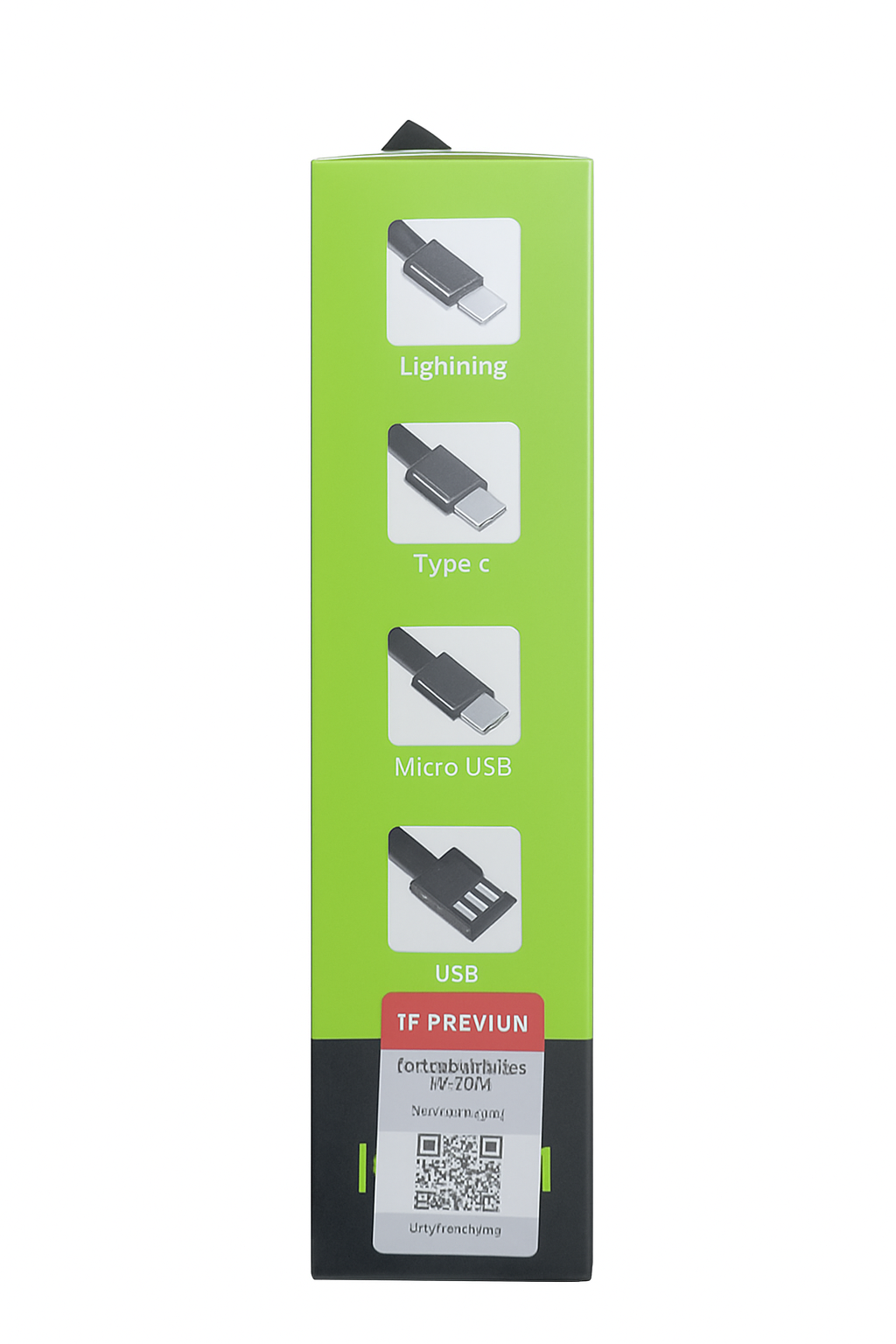 PRECOM 20000mAh Power Bank – Fast Charging Portable Battery Pack, Built-in Cables, LED Display, Slim & Lightweight, Universal Mobile Charger for Android & iPhone (Real Capacity) - Image 3