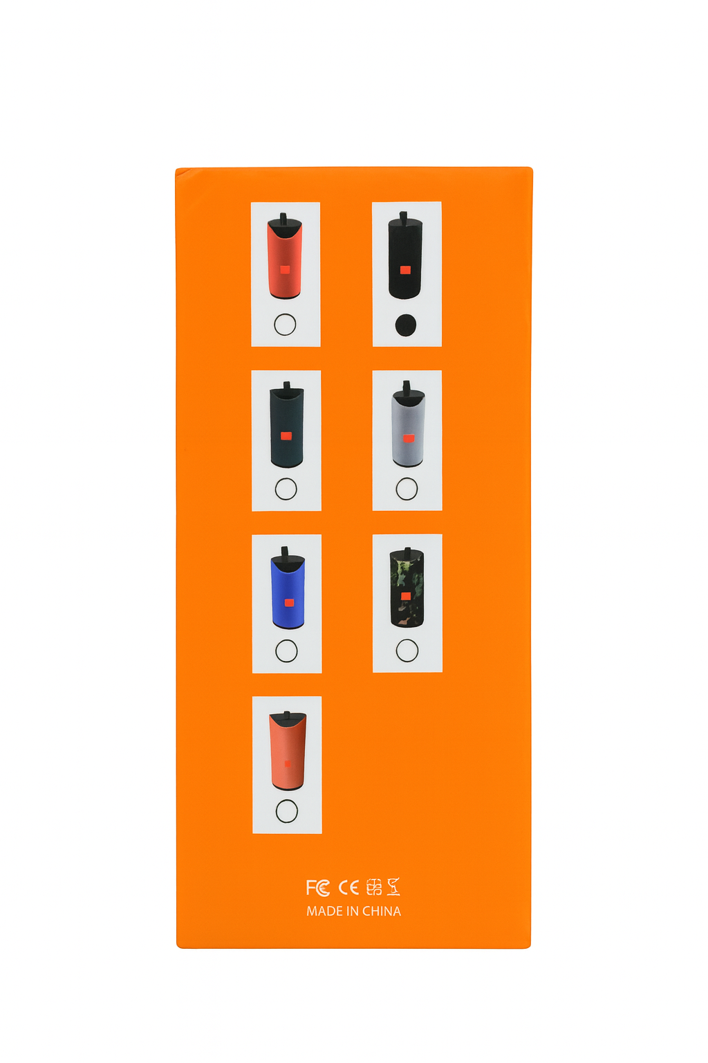 GODFREY Portable Wireless Speaker – Bluetooth Waterproof Outdoor Speaker with HD Sound, Deep Bass, Built-in Mic, USB Support, Long Battery, Carry Strap – Blue - Image 3