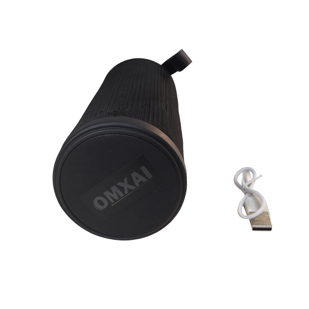 GODFREY Portable Wireless Speaker – Bluetooth Waterproof Outdoor Speaker with HD Sound, Deep Bass, Built-in Mic, USB Support, Long Battery, Carry Strap – Blue - Image 5