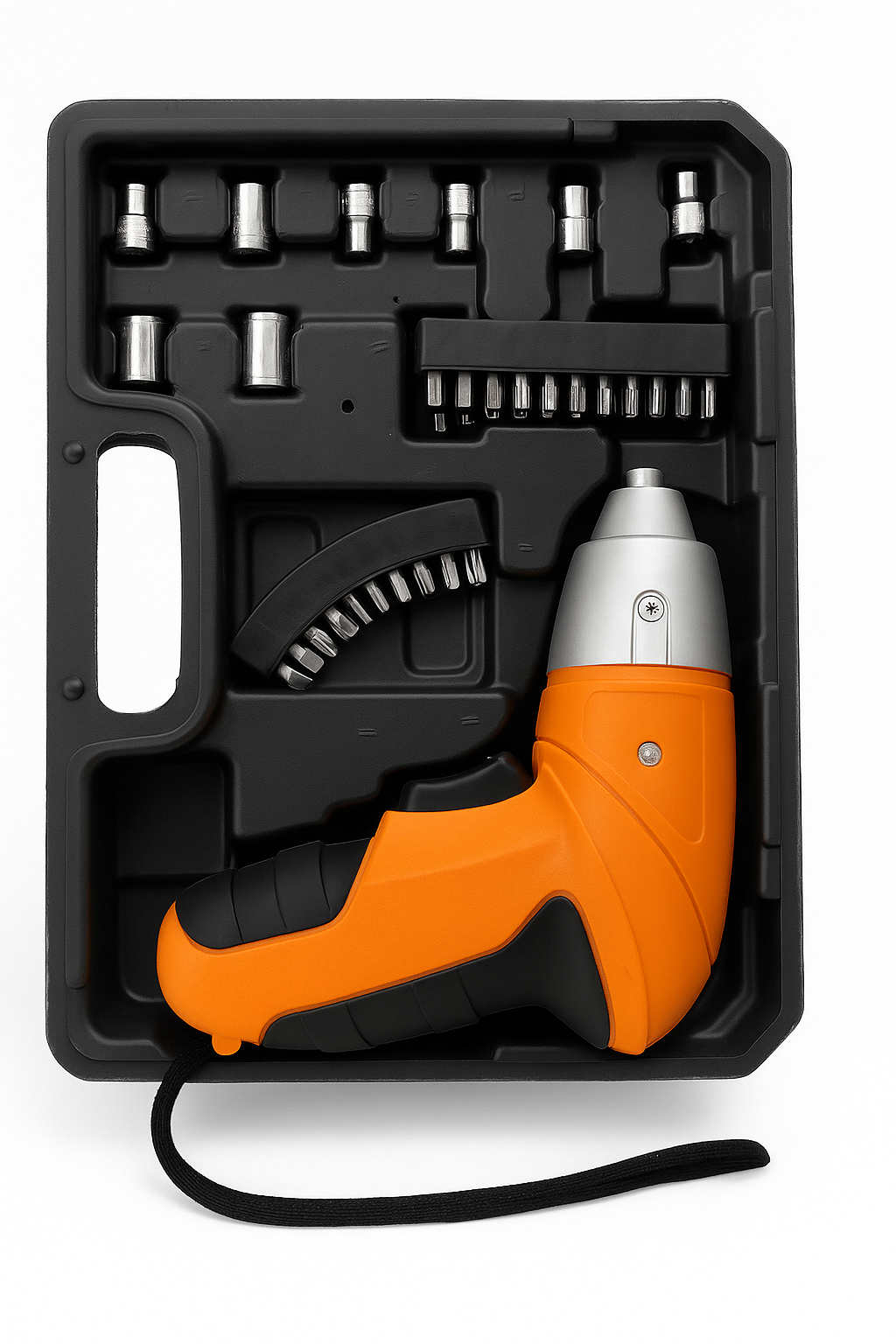 Electric Screwdriver & Drill Kit – 45 PCS Complete Power Tool Set with Screwdriver Bits, Drill Bits, Flexible Extension, Portable Carry Case – Ideal for Home Repair, DIY, Furniture & Office Use - Image 3